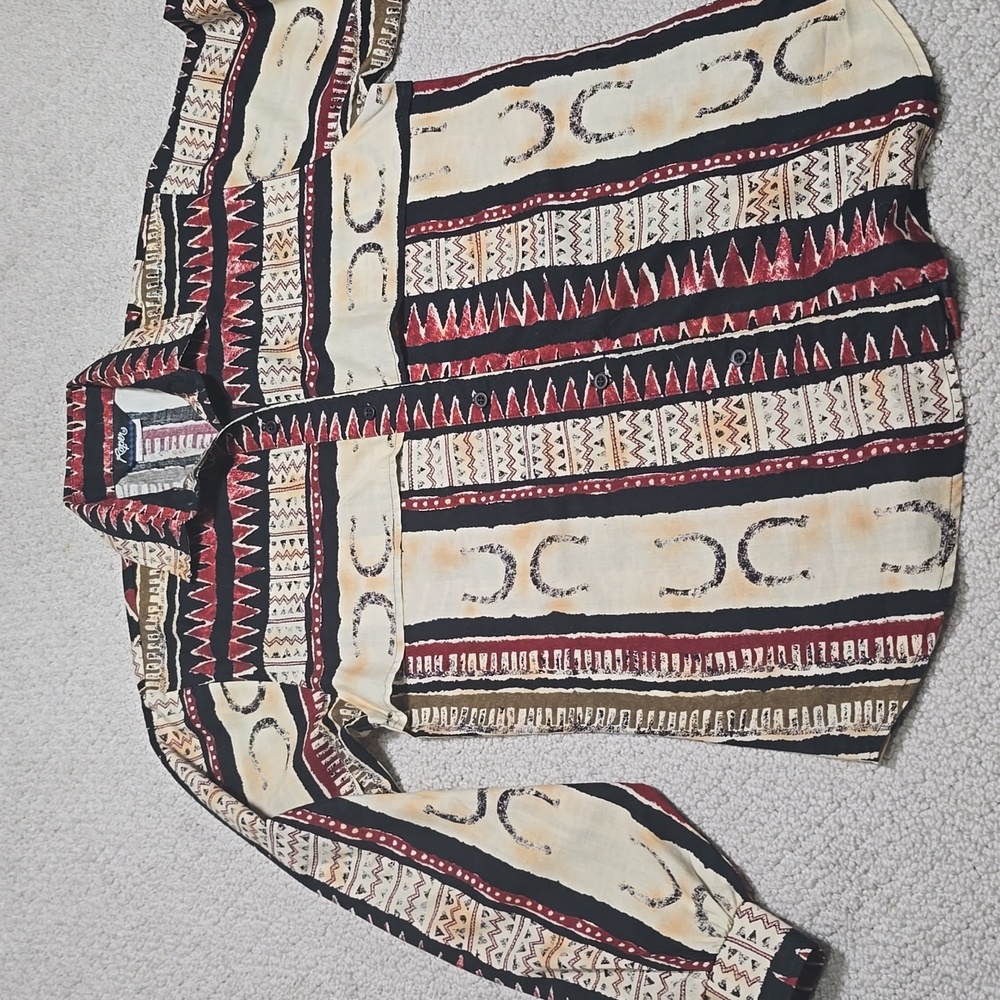 Vtg Roper Button Down - image 4